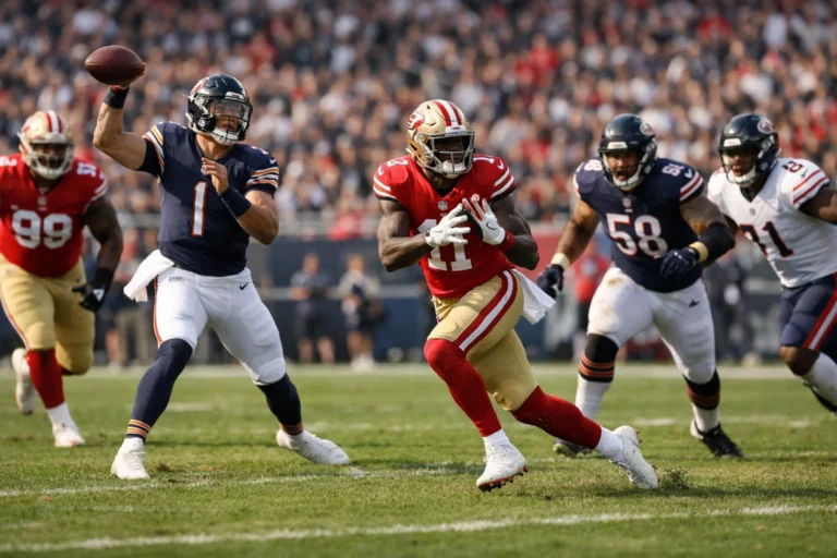 Analyze Chicago Bears vs 49ers Match Player Stats